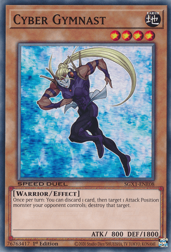 Cyber Gymnast - SGX1-ENE08 Common 1st Edition