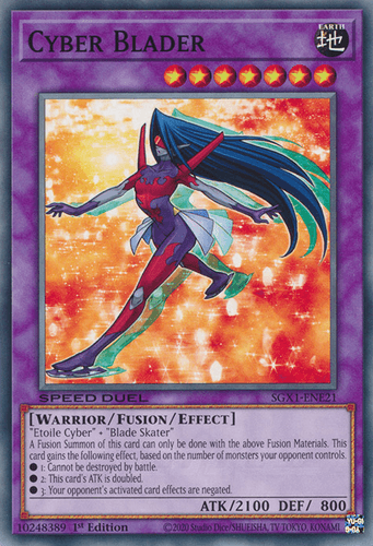 Cyber Blader - SGX1-ENE21 Common 1st Edition