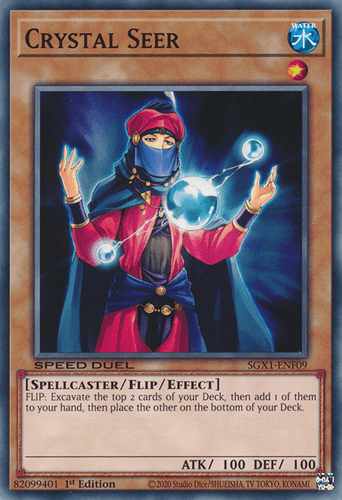 Crystal Seer - SGX1-ENF09 Common 1st Edition