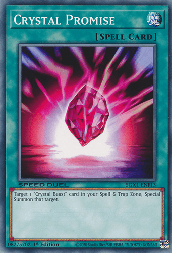 Crystal Promise - SGX1-ENF13 Common 1st Edition