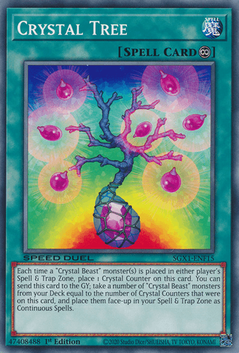 Crystal Tree - SGX1-ENF15 Common 1st Edition