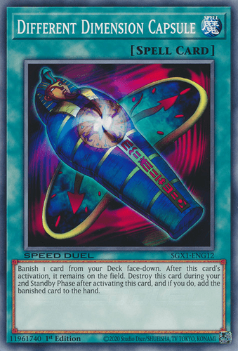 Different Dimension Capsule - SGX1-ENG12 Common 1st Edition