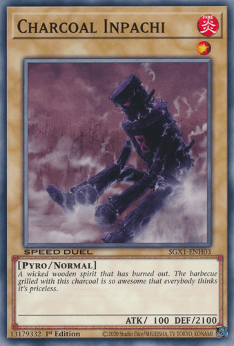 Charcoal Inpachi - SGX1-ENH03 Common 1st Edition