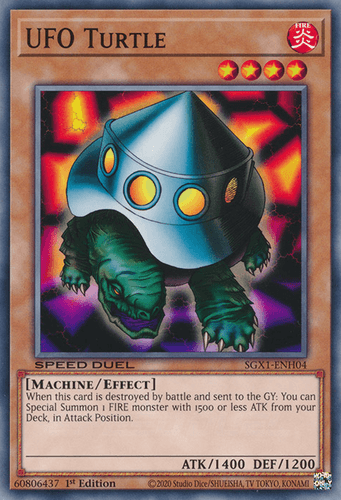 UFO Turtle - SGX1-ENH04 Common 1st Edition