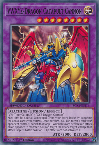 VWXYZ-Dragon Catapult Cannon - SGX1-ENI14 Common 1st Edition