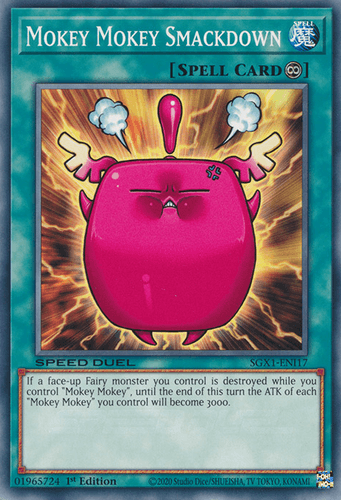 Mokey Mokey Smackdown - SGX1-ENI17 Common 1st Edition