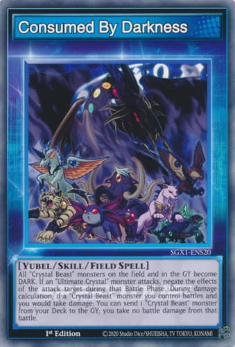Consumed By Darkness - SGX1-ENS20 Common 1st Edition