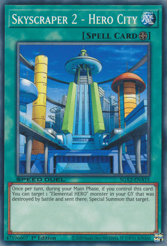 Skyscraper 2 - Hero City - SGX2-ENA15 Common 1st Edition