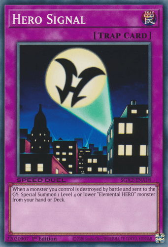 Hero Signal - SGX2-ENA18 Common 1st Edition