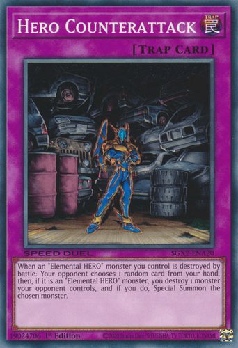 Hero Counterattack - SGX2-ENA20 Common 1st Edition