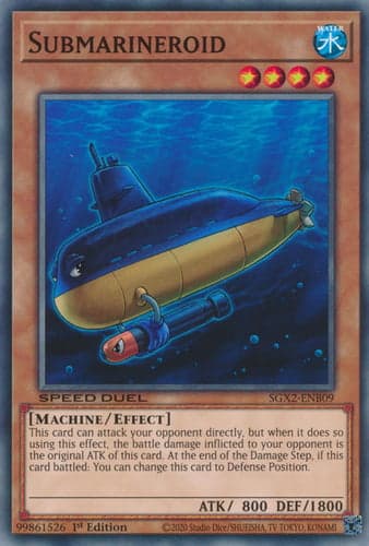 Submarineroid - SGX2-ENB09 Common 1st Edition