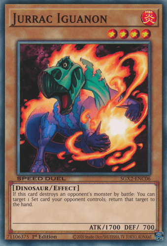 Jurrac Iguanon - SGX2-ENC06 Common 1st Edition