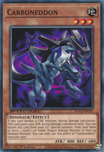 Carboneddon - SGX2-ENC07 Common 1st Edition