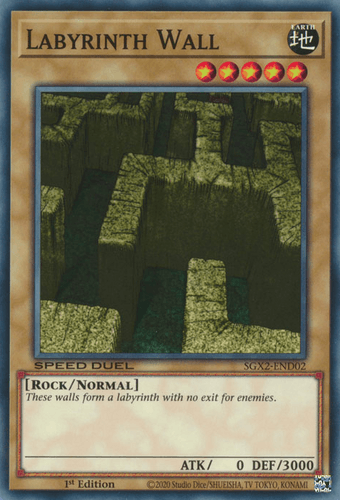 Labyrinth Wall - SGX2-END02 Common 1st Edition