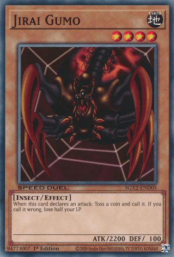 Jirai Gumo - SGX2-END05 Common 1st Edition