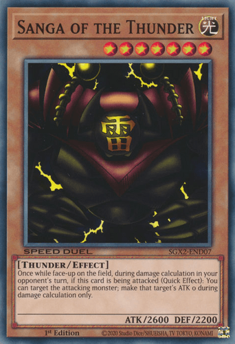 Sanga of the Thunder - SGX2-END07 Common 1st Edition