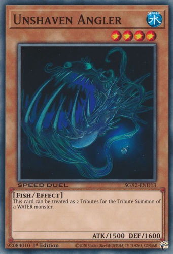 Unshaven Angler - SGX2-END13 Common 1st Edition