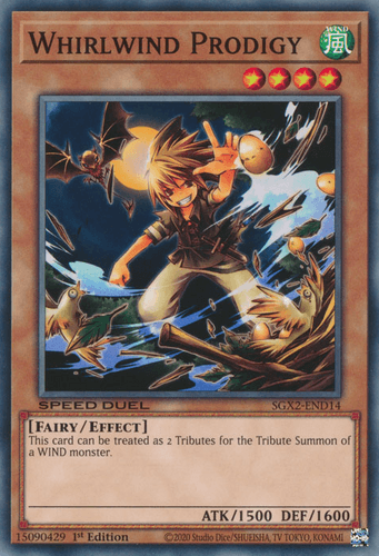 Whirlwind Prodigy - SGX2-END14 Common 1st Edition