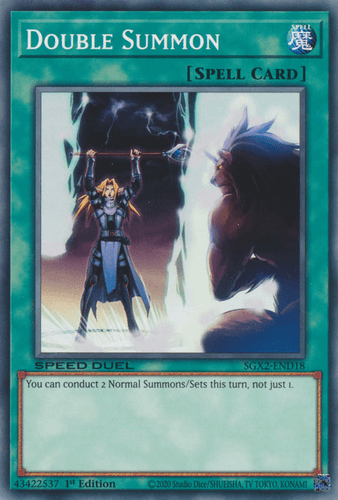 Double Summon - SGX2-END18 Common 1st Edition