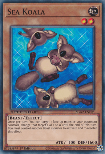 Sea Koala - SGX2-ENE05 Common 1st Edition