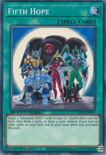 Fifth Hope - SGX2-ENE07 Common 1st Edition