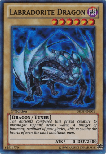 Labradorite Dragon - SHSP-EN001 Super Rare 1st Edition
