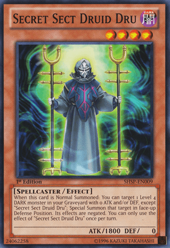 Secret Sect Druid Dru - SHSP-EN009 Common Unlimited