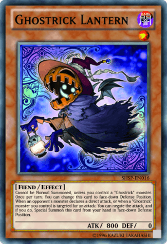 Ghostrick Lantern - SHSP-EN016 Super Rare Unlimited