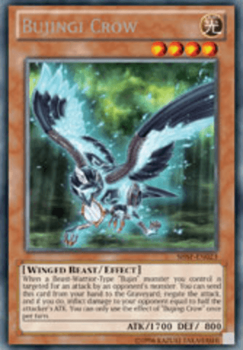 Bujingi Crow - SHSP-EN023 Rare 1st Edition