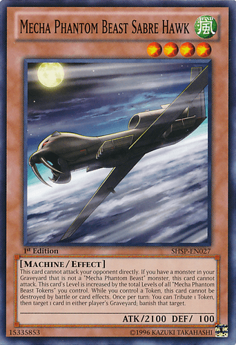 Mecha Phantom Beast Sabre Hawk - SHSP-EN027 Common Unlimited
