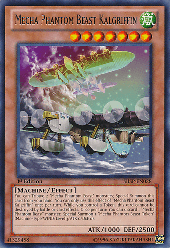 Mecha Phantom Beast Kalgriffin - SHSP-EN028 Rare Unlimited