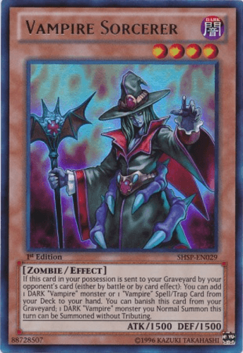 Vampire Sorcerer - SHSP-EN029 Ultra Rare Unlimited