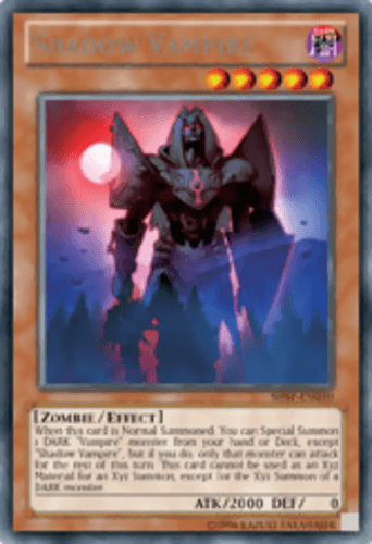 Shadow Vampire - SHSP-EN030 Secret Rare Unlimited