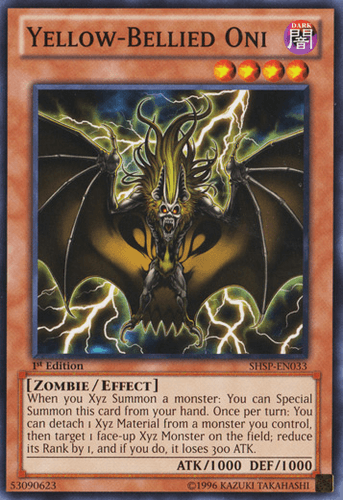 Yellow-Bellied Oni - SHSP-EN033 Common 1st Edition