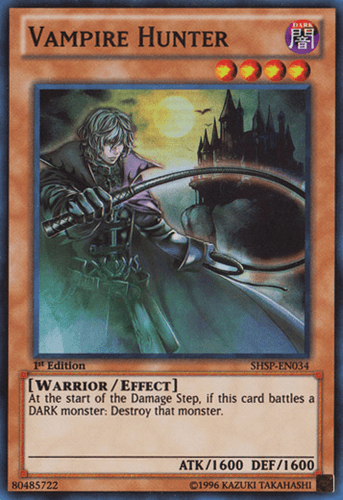 Vampire Hunter - SHSP-EN034 Super Rare Unlimited