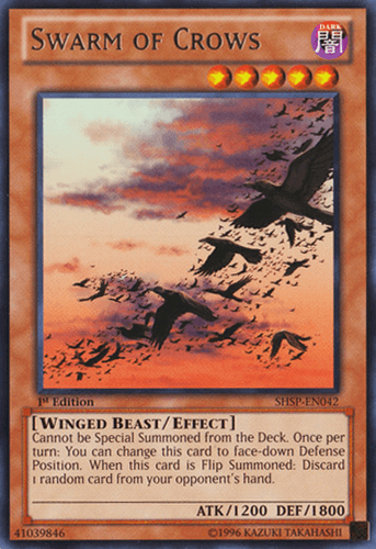 Swarm of Crows - SHSP-EN042 Rare Unlimited