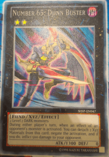 Number 65: Djinn Buster - SHSP-EN047 Rare 1st Edition