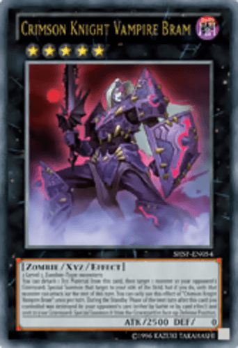 Crimson Knight Vampire Bram - SHSP-EN054 Ultra Rare 1st Edition
