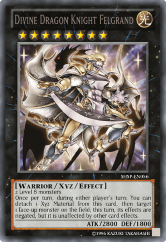 Divine Dragon Knight Felgrand - SHSP-EN056 Ghost Rare Unlimited