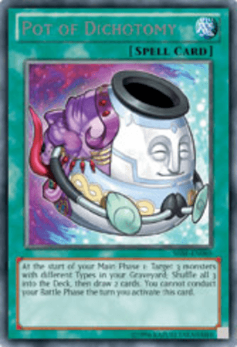 Pot of Dichotomy - SHSP-EN065 Secret Rare 1st Edition
