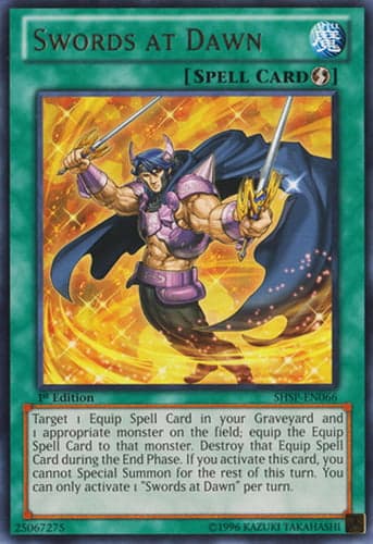 Swords at Dawn - SHSP-EN066 Rare 1st Edition