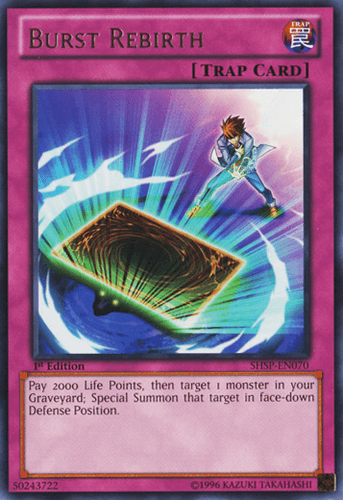 Burst Rebirth - SHSP-EN070 Rare 1st Edition