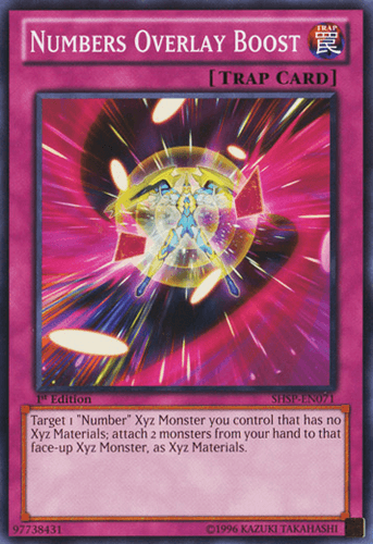 Numbers Overlay Boost - SHSP-EN071 Common 1st Edition