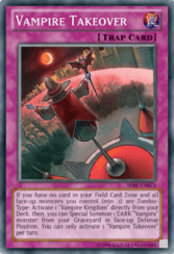 Vampire Takeover - SHSP-EN075 Super Rare 1st Edition