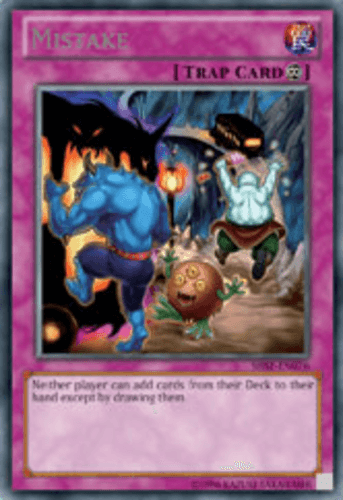 Mistake - SHSP-EN076 Secret Rare 1st Edition
