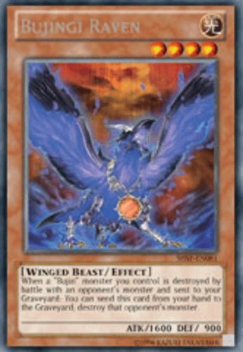 Bujingi Raven - SHSP-EN081 Rare 1st Edition