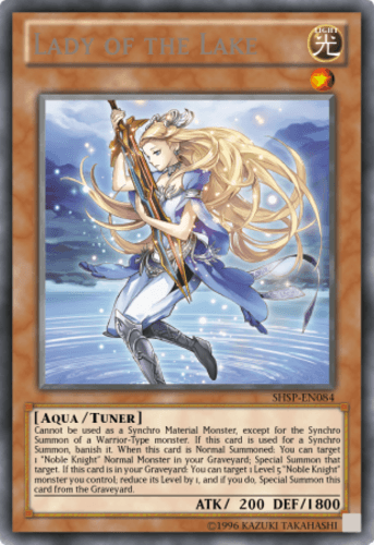 Lady of the Lake - SHSP-EN084 Secret Rare 1st Edition