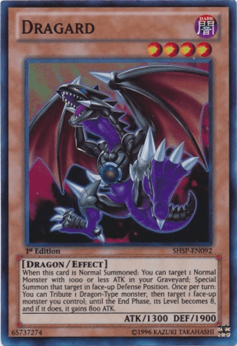 Dragard - SHSP-EN092 Super Rare 1st Edition
