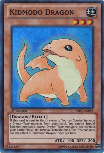 Kidmodo Dragon - SHSP-EN094 Super Rare Unlimited