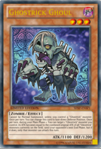 Ghostrick Ghoul - SHSP-ENSP1 Ultra Rare Limited Edition